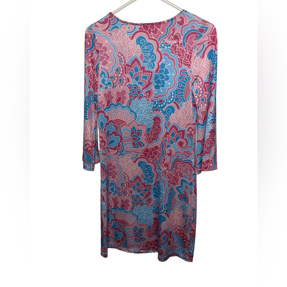 Jean-Pierre‎ Klifa Paris Dress Pink and Blue Shades XS - Picture 2 of 7